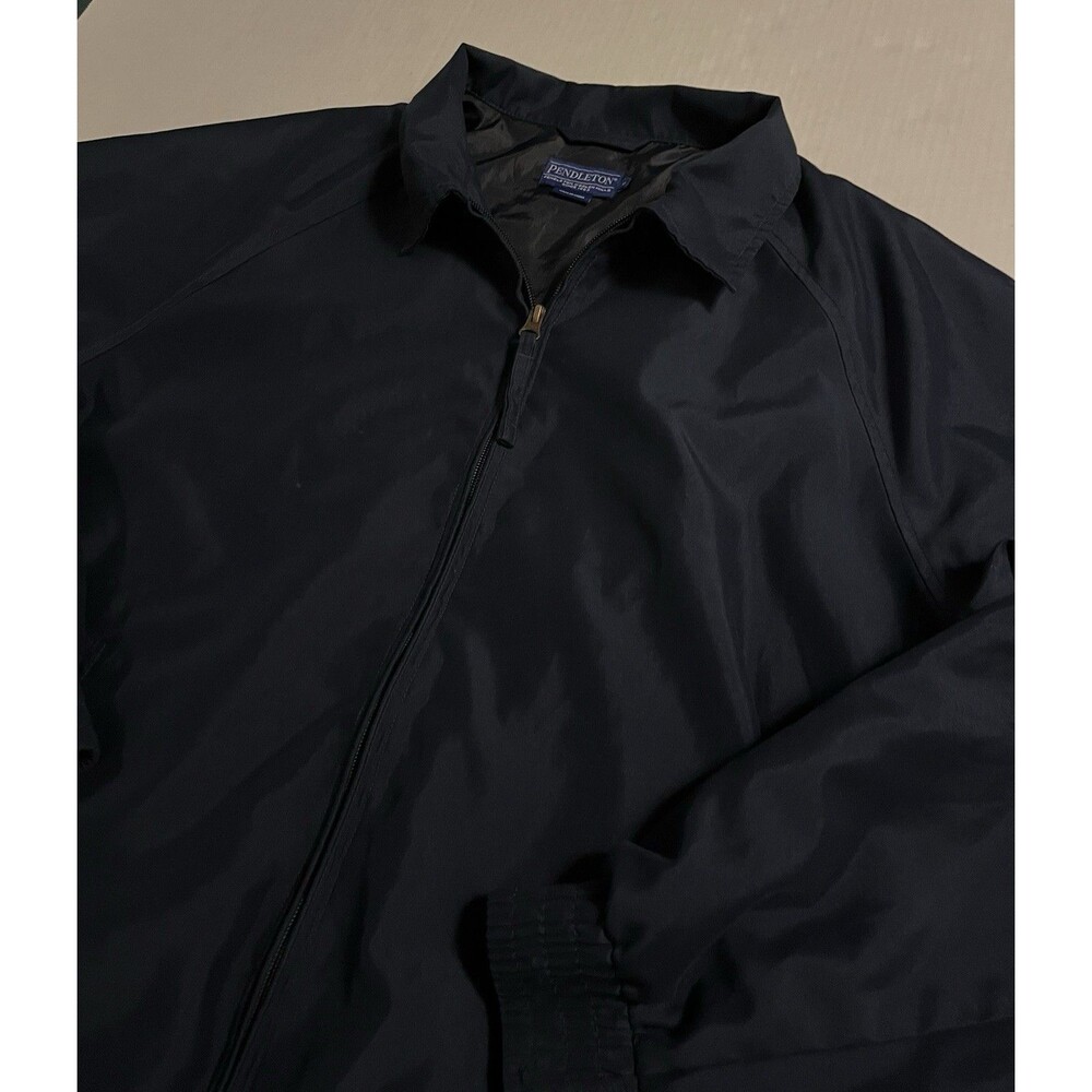 NEW Pendleton Lightweight Full Zip Polyester Shell Navy Blue Jacket MEDIUM Rain